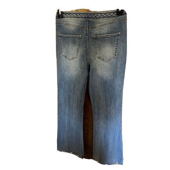 size 4 sound/Style light blue wash jeans Made in china front cotton/polyester - Picture 5 of 8